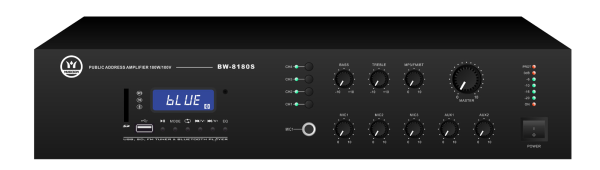 Amplificador Megafonía BW-8240S