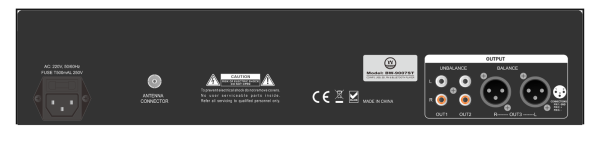 Amplificador Megafonía BW-9007ST - Imagen 2