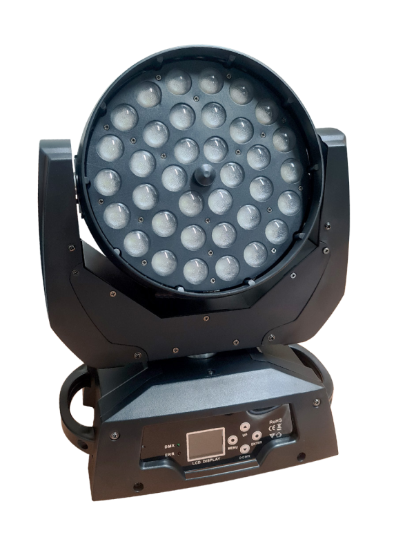 36x10W; 4 en 1 LED WASH con Zoom