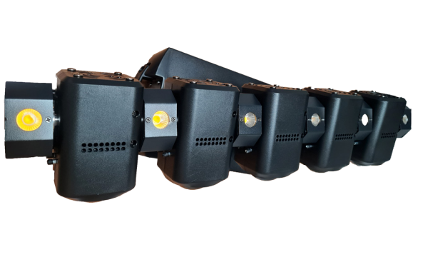 5 Cabezas Móviles BEAM 40W + 6 Estrobo LED 20W - Imagen 2